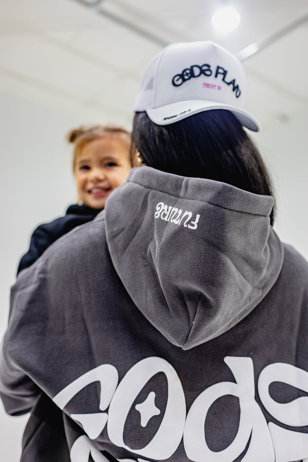 Charcoal Grey God's Plan Hoodie