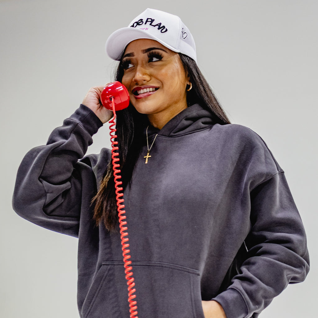 God's Plan Trucker Hat White