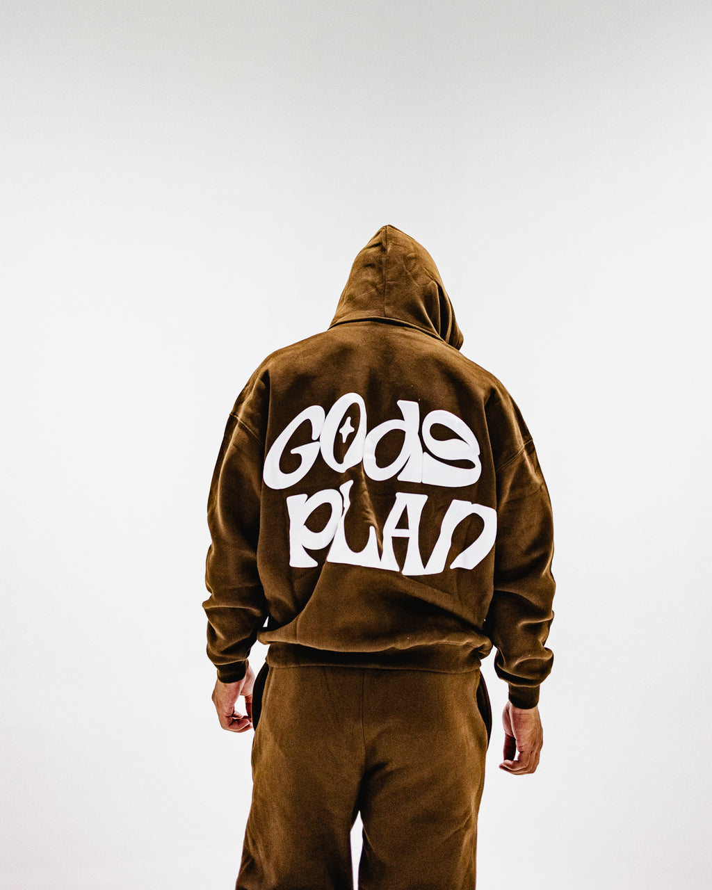 Brown God's Plan Sweatpants