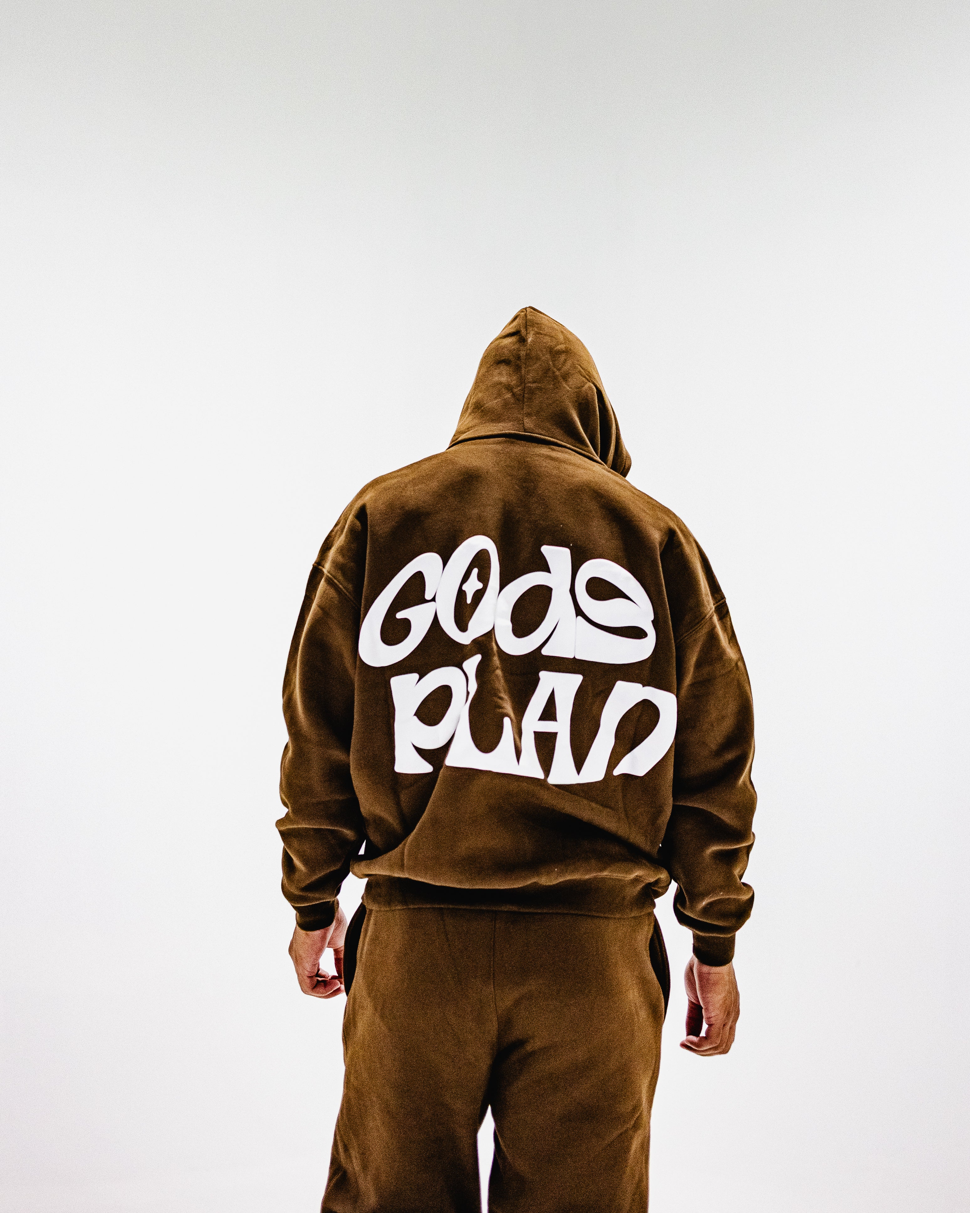 Brown God's Plan Hoodie
