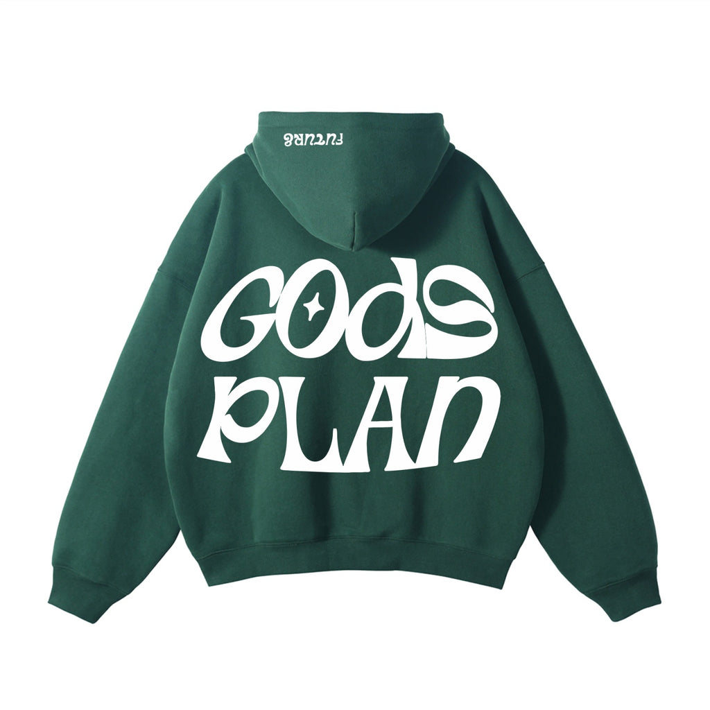 Basil Green God's Plan Hoodie